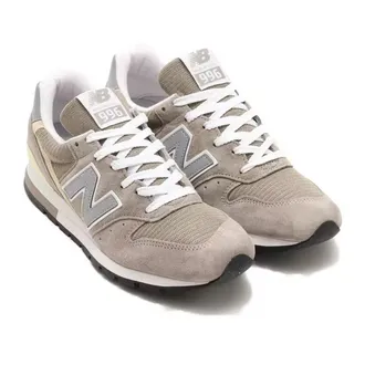 New Balance Mens New Balance 996 U996GR Sneakers Gray Silver Suede Low Top Running Shoes