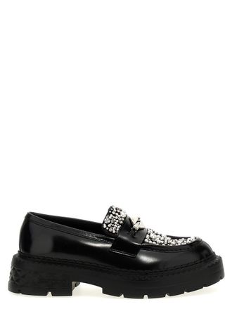 Jimmy Choo London Marlow Diamond Loafers