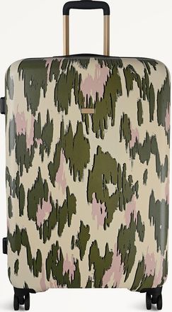 Radley London Abstract Animal 4 Wheel Large Suitcase Hunter Green - 113597