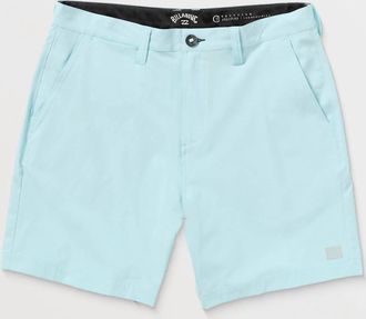 Billabong Mens Crossfire 17 Submersible Shorts In Dusty Blue
