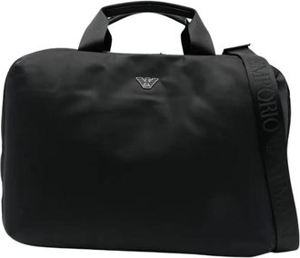 Emporio Armani Backpack - Heren - Weekendtassen - Zwart - ONE Size - Tassen
