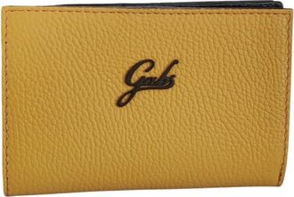 Gabs Gele Portemonnee met Ritssluiting - Dames - Portefeuilles - Geel - ONE Size - Leer - Accessoires