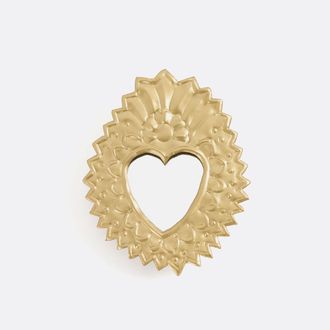 La Redoute Interieurs Wanddecoratie spiegel ex-voto in messing, Strakaza