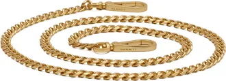 Hammitt Hammitt Metal Chain Long Strap Brushed Gold