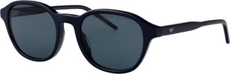 Emporio Armani Heren, Accessoires, Blauw, Maat: 51 MM