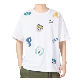 Puma Printed T-Shirt White 623248-02