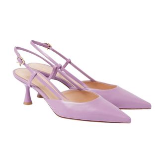 Gianvito Rossi Dames, Schoenen, Paars, Maat: 38 EU Leer
