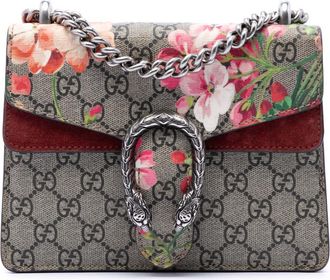 Gucci Pre-owned Gucci Small GG Supreme Blooms Dionysus Crossbody Ladies 67D891S57RP888Q2