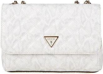 Guess Giully II 2 Comp Convertible Flap - Dames - Schoudertassen - Wit - ONE Size - Tassen