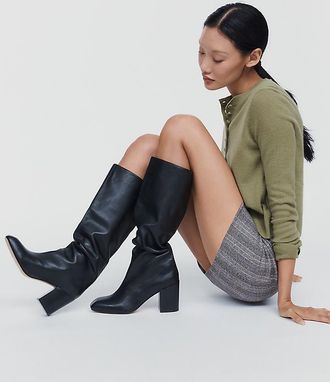 Maeve Square-Toe Tall Boots