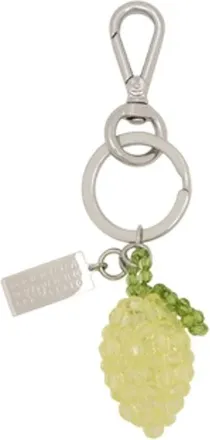 Maison Margiela Keyrings, unisex, Yellow, Size: ONE SIZE Lemon Beaded Numeric Keyring