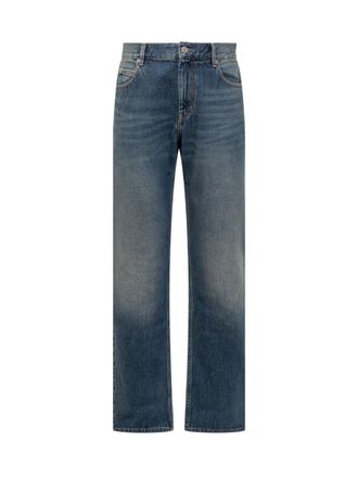 Isabel Marant Blue Mid Rise Jeans