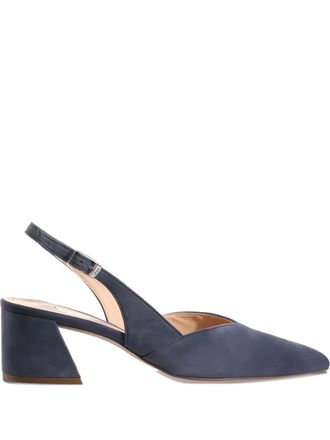 H&ouml;gl Laura slingback pumps met puntige neus - Blauw