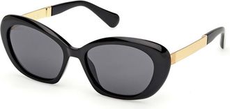 Max & Co. MO0133 01A Womens Sunglasses Black Size 55