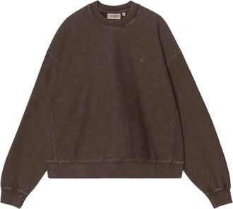 Carhartt Work in Progress Hoodies & sweatvesten, Dames, Bruin, L, Katoen, Lambert Sweatshirt