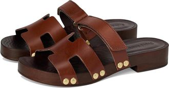 Steve Madden Canal Womens Wedge Shoes Brown Leather : 9 M