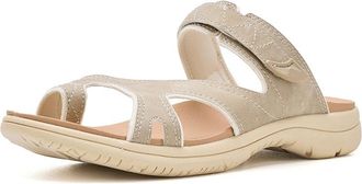Dr. Scholls Island Breeze Womens Sandals Oyster : 8.5 M, Synthetic