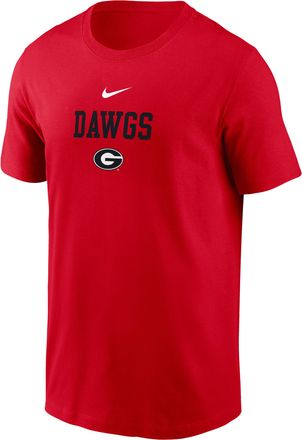Nike Georgia Campus Local Madness Nike Mens College T-Shirt in Red | N19965NNGB-H2C
