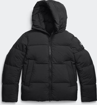 Canada Goose Manteau matelass&eacute; Enduraluxe Crofton Black Label (Hommes, Atlantic Nvy, TG)