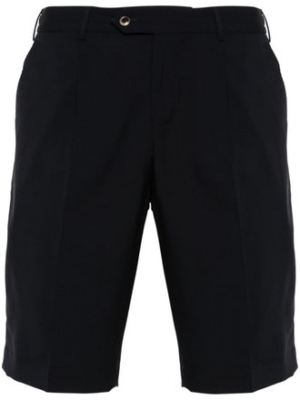 Pantaloni Torino Bermuda shorts van scheerwol - Blauw