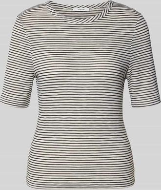 OPUS T-Shirt mit Rundhalsausschnitt Modell Sambi in Marine, Gr&ouml;&szlig;e 36