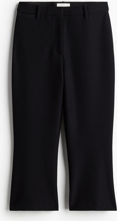 H&M Elegante Caprihose - Schwarz