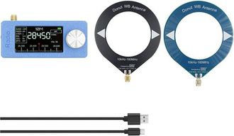 OEM Radio Port&aacute;til Si4732 10 Khz-180 Mhz, Pantalla Ips De 1,9 Pulgadas, Lsb, Usb, Am/fm, Radio De Bolsillo, Onda Corta, Onda Media, Vhf Con Antena
