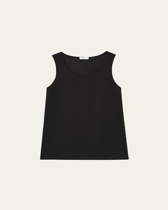 Lafayette 148 New York Finnley Scoop Neck Tank