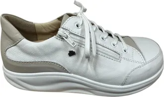 Finn Comfort Schoenen, Dames, Wit, 34 EU, Leer, Hachiouji