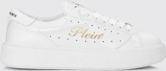 Philipp Plein Sneakers basse in pelle con suola chunky e logo laminato