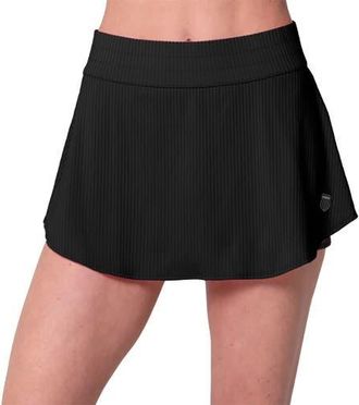 K-Swiss Motion 13.5 Inch Womens Tennis Skirt in Black at Nordstrom, Size X-Small