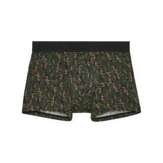 HOM Vizzavona Boxer Briefs in Khaki Print at Nordstrom, Size Xx-Large