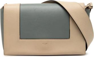 Celine Pre-owned The Frame Bag - Dames - Vintage Schoudertas - Veelkleurig - ONE Size - Leer - Vintage
