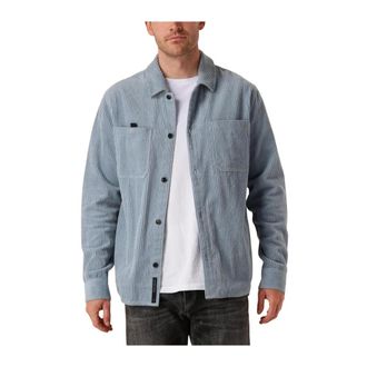 Butcher of Blue Heren, Jassen, Blauw, Maat: XL Corduroy