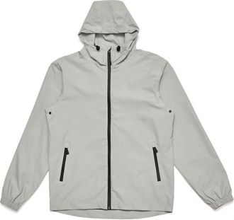 Mazine Technical Rain Jacket Recycled Fabric Regenjacke für Herren | grau
