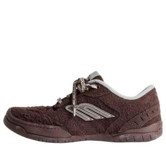 Balenciaga Hamptons Suede Sneaker Dark Brown Grey 841765WHPSU2290WHITE