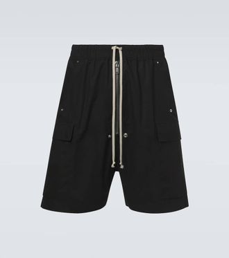 Rick Owens Cargobela cotton cargo shorts