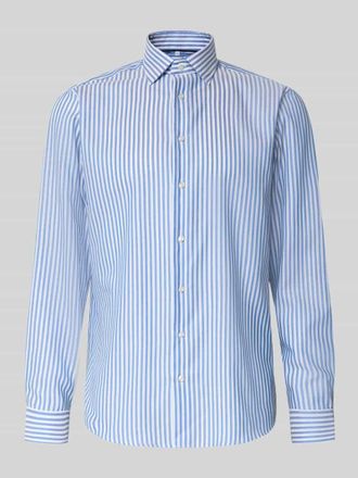 Christian Berg Regular Fit Business-Hemd mit Kentkragen in Royal, Gr&ouml;&szlig;e 39/40