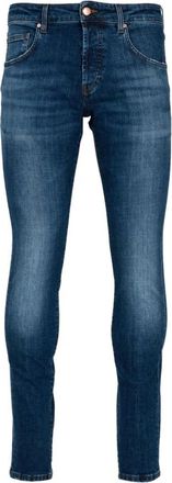 Don the Fuller Slim Fit Denim Jeans - Heren - Slim Fit Jeans - Blauw - W35 - Denim - Jeans