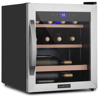 Klarstein Klarstein Vinamour 12 Uno Frigorifero per vini 12 bott./46l 4 - 18 &deg;C 40dB