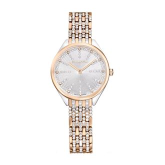 Swarovski Elegante Zilveren Dameshorloge Aantrekkelijk Ontwerp - Dames - Horloges - Grijs - ONE Size - Accessoires