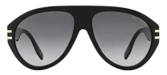 Marc Jacobs Marc Bold Pilot Sunglasses - Black