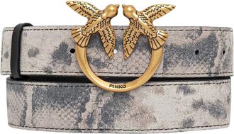 Pinko Pinko, Dames, Accessoires, Grijs, Maat: XS Su&egrave;de