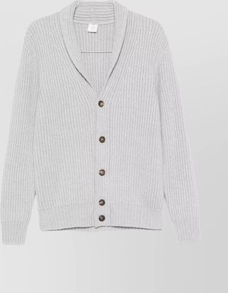 Eleventy shawl collar cardigan front pockets