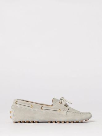 Tod's Mocassino da barca Gommino Tods in camoscio