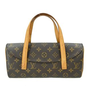 Louis Vuitton Sonatine Handbag Monogram Canvas Brown Canvas Handbag (Pre-Owned)