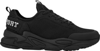 Plein Sport Schoenen, unisex, Zwart, 46 EU, Suède, Uads Lo-Top Sneakers