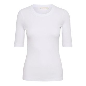 Inwear Puut Wit T-Shirt Top 30106471 - Dames - Tops - Wit - Maat: 2XS Katoen