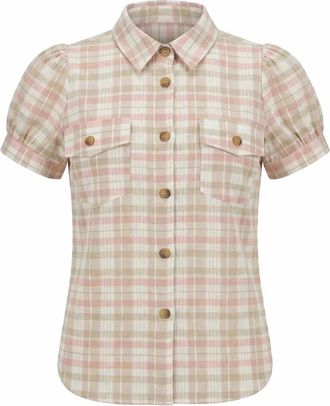 Lind Shirts - Dames - Overhemden - Veelkleurig - S/M - Overhemden
