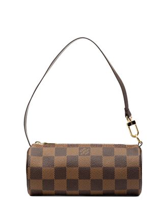 Louis Vuitton 1990-2025 Damier Ebene Papillon Pochette handbag - Marrone